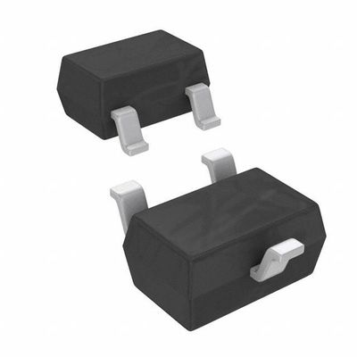 MOSFETs dos FETs dos transistor do transistor de efeito de campo DMN66D0LW-7 únicos