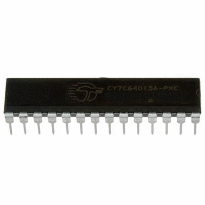 Microcontroladores de CY7C64013A-PXC e microplaqueta característica da aplicação encaixada do MPU de IC dos processadores