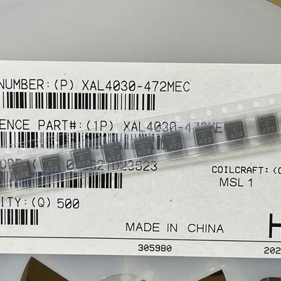 Perdas de baixa potência protegidas atuais altas 4.7UH dos indutores do poder de Coilcraft XAL4030-472MEC