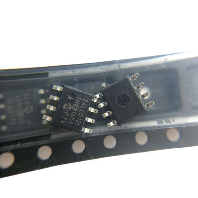 A memória IC Chip Flash Microchip Electrical Storage de EEPROM 512K lasca 24LC512T-I/SN