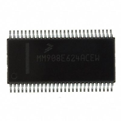 Microcontroladores MM908E624ACDWBR2 e microplaqueta característica da aplicação encaixada do MPU de IC dos processadores
