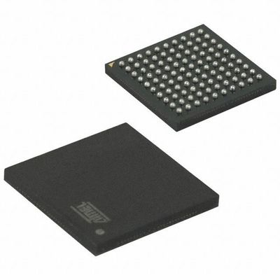 Microcontroladores de ATSAMS70N21A-CN e microplaqueta INSTANTÂNEA encaixada de IC MCU dos processadores
