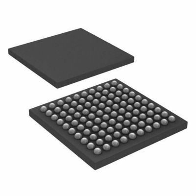 Microcontroladores de ATXMEGA128A1U-C7U e microplaqueta INSTANTÂNEA encaixada de IC MCU dos processadores